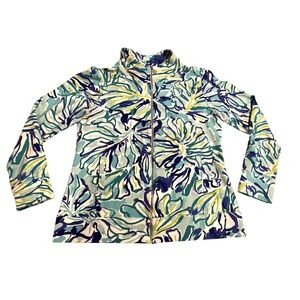 Lilly Pulitzer Reagan zip up Jacket Sz Lg